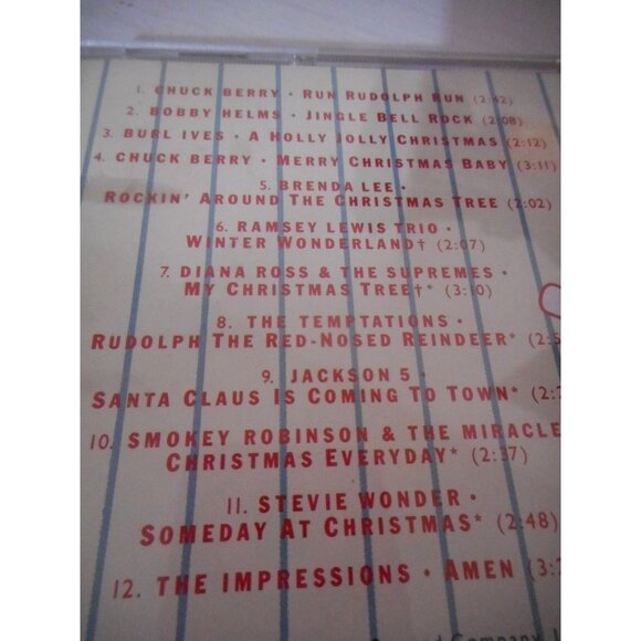 Christmas Hits Various artists CD MCA records 1990 damaged case - Picture 3 of 5